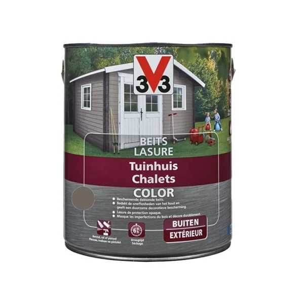 Lasure Chalets Color V33 Walnut