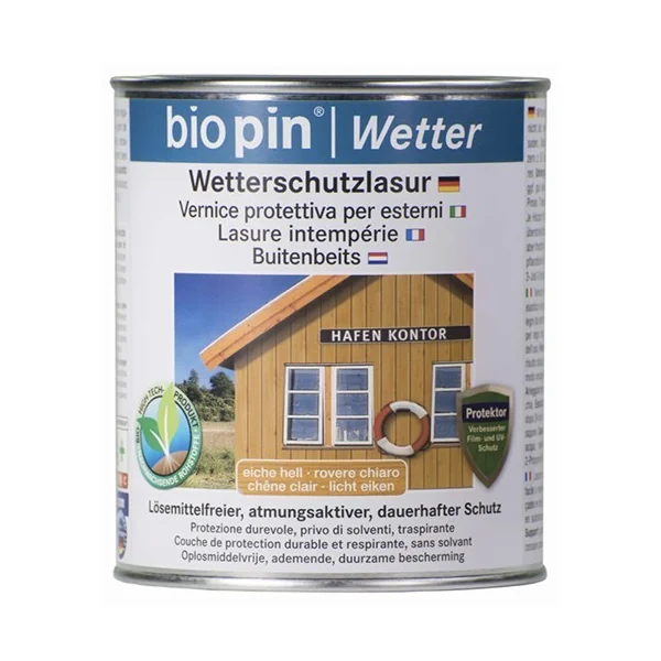 Lasure intempérie BIO PIN Chêne clair