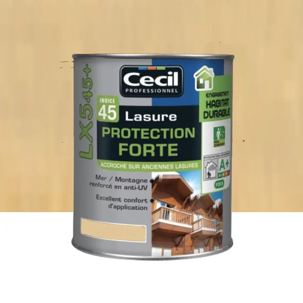 Lasure Protection Forte CECIL LX545+ Incolore