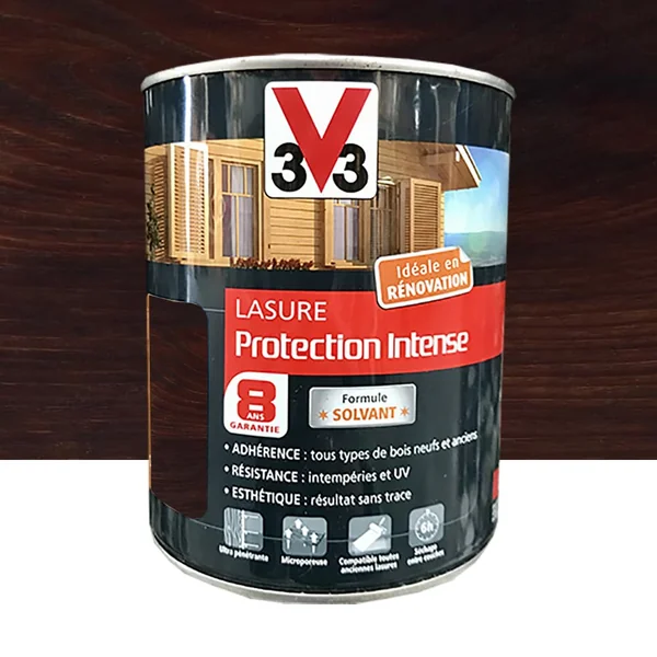 Lasure Protection Intense V33 8ans Chêne foncé