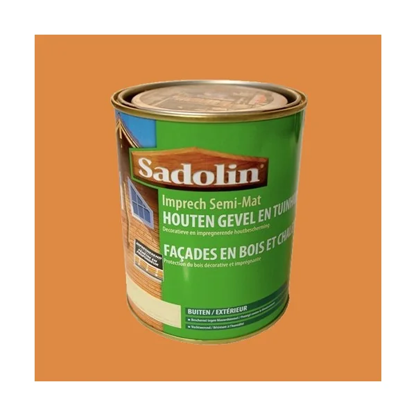 Lasure SADOLIN (Woodlover) Impregnant Semi-mat Mélèze