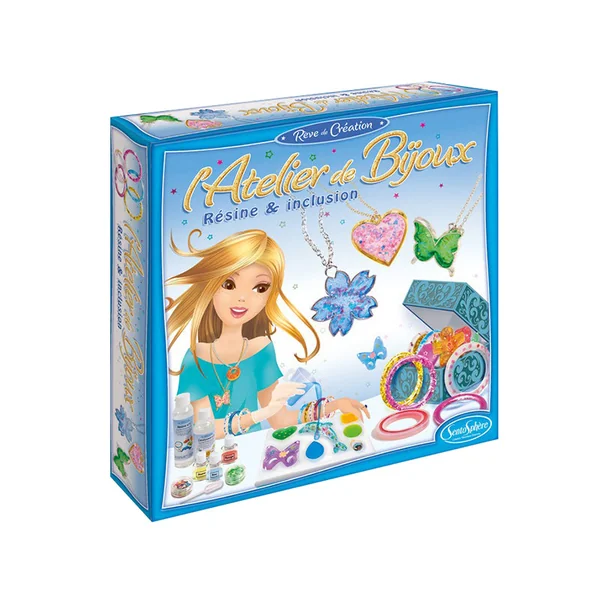L'atelier de bijoux - Résine et inclusion