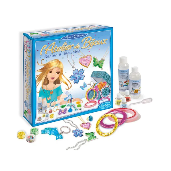 L'atelier de bijoux - Résine et inclusion