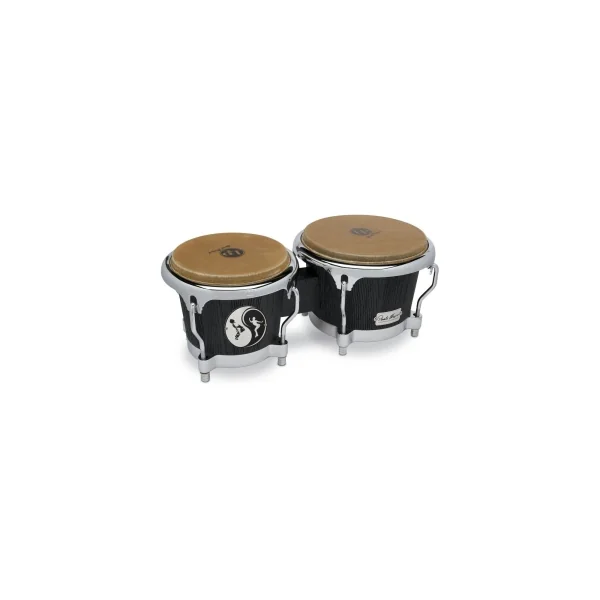LATIN PERCUSSION LP201AX-2P Bongos Balance Paoli Mejias Black Ash Chrome