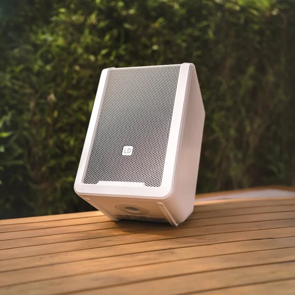 LD Systems ANNY® 8 HHD B6 W - Enceinte PA Bluetooth® portable sur batterie avec mixer et 1x micro main sans fil, blanc pur
