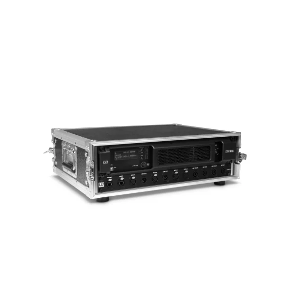 LD Systems DSP 44 K RACK - 4-Channel Dante™ DSP Power Amplifier and Patchbay in 19"Rack Case