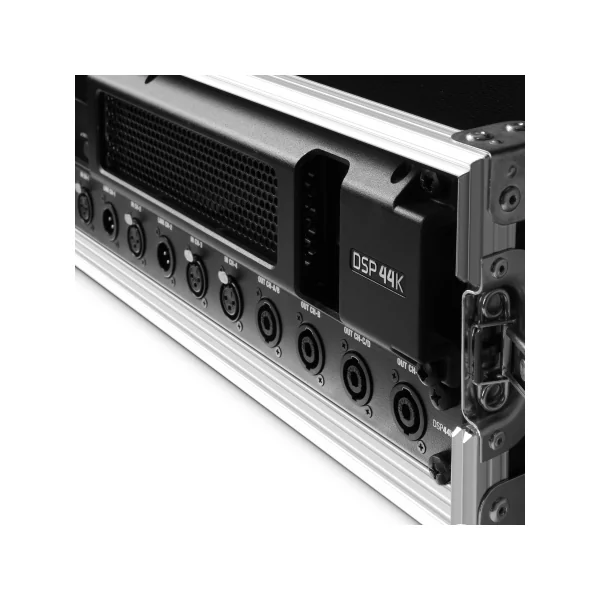 LD Systems DSP 44 K RACK - 4-Channel Dante™ DSP Power Amplifier and Patchbay in 19"Rack Case