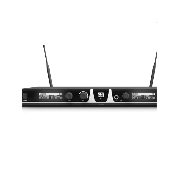 LD Systems U505 HHC 2 - Système de Micro sans Fil avec 2 x Micro Main statique 30mW