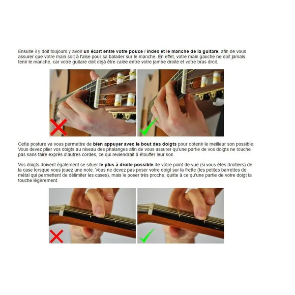 Le Cursus Principal pour débutants en guitare