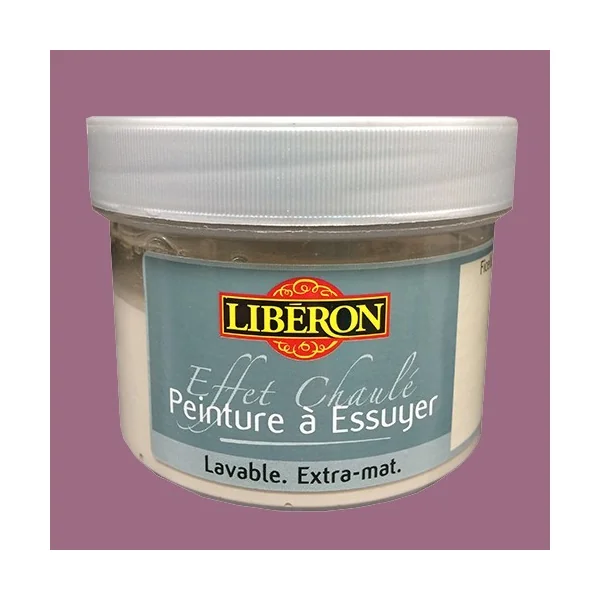LIBÉRON Effet Chaulé Peinture à essuyer 0,25L Figue