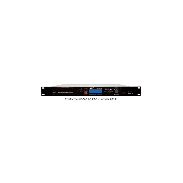 Limiteur et enregistreur de niveau sonore Audiopole SPL ONE par bande octave conforme décret 2017-1244