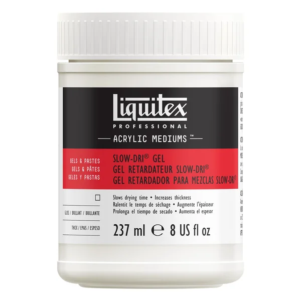 Liquitex médium gel retardateur 237 et 473 ml