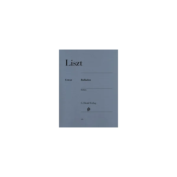Liszt F. Ballades Piano