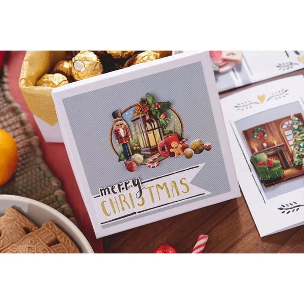 Livret de motifs3D pré-estampés « Christmas Village »