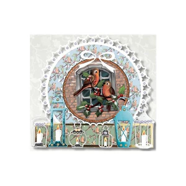 Livret de motifs3D pré-estampés « Christmas Village »