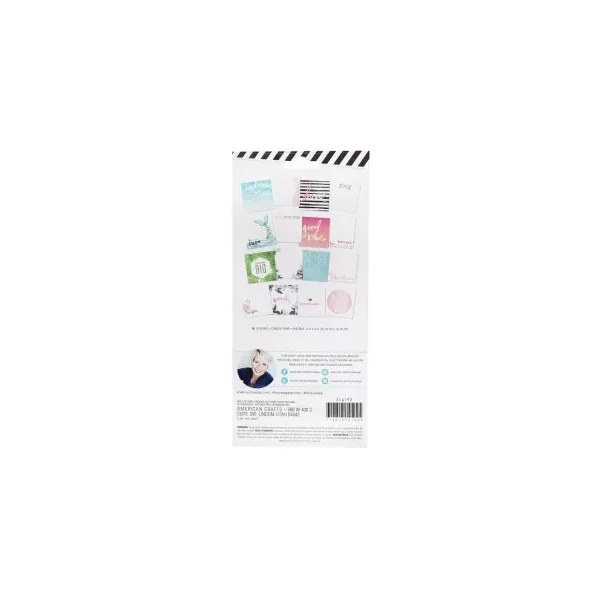 Lot de 16 cartes 'Heidi Swapp' Let's Flamingle