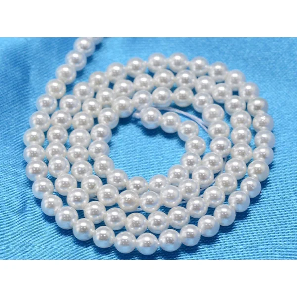 Lot de 20 perles effet culture rondes - 3 mm