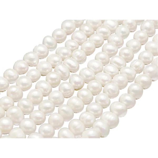 Lot de 20 perles effet culture rondes - 4 mm