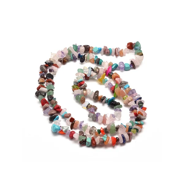 Lot de 30 perles naturelles et synthétiques
