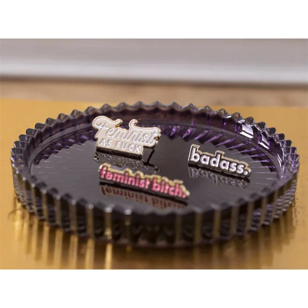 Lot de 3 Pin's Feminist - ATWS