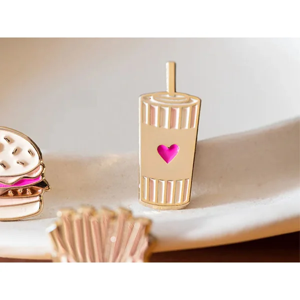 Lot de 3 Pin's Junk Food - ATWS