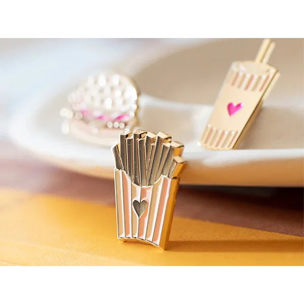 Lot de 3 Pin's Junk Food - ATWS