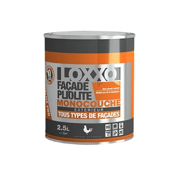 LOXXO Peinture Façade Pliolite 2,5L Blanc