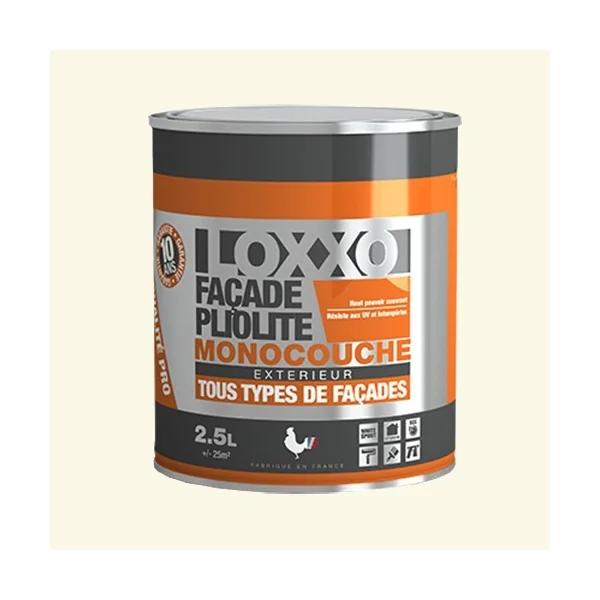 LOXXO Peinture Façade Pliolite 2,5L Meulière