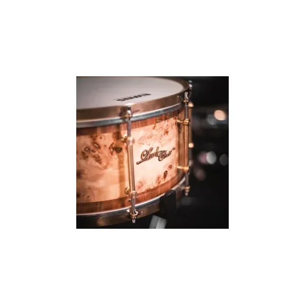 LUDCHER Caisse Claire 14"x 6.5" Mapa Burl