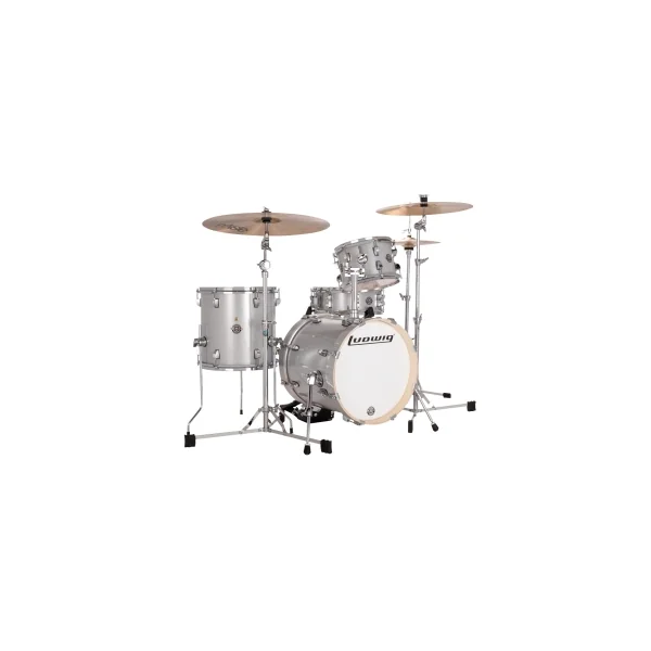 LUDWIG Breakbeat Questlove Batterie 16"/4pcs Silver Sparkle
