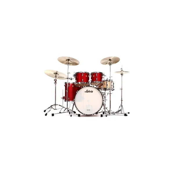LUDWIG Classic Maple Batterie 22"/4pcs Red Sparkle