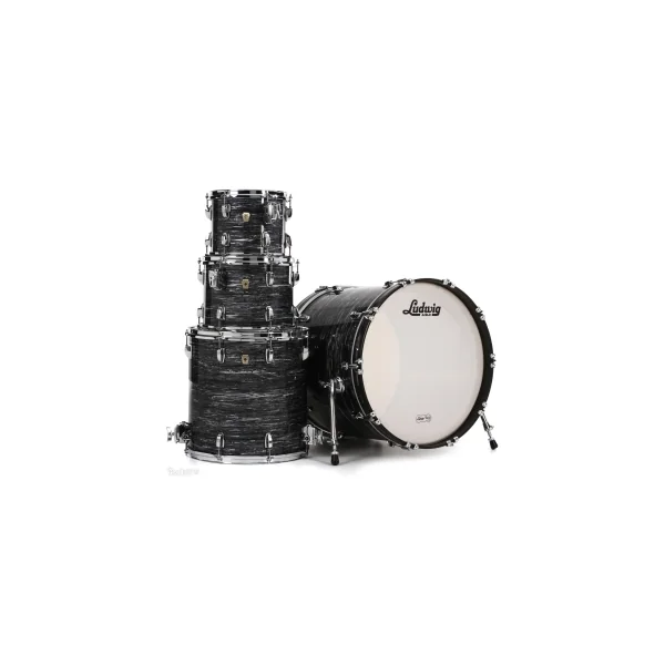 LUDWIG Classic Maple Batterie 22"/4pcs Vintage Black Oyster