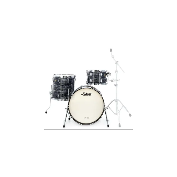 LUDWIG Classic Maple Batterie 24"/3pcs Vintage Black Oyster