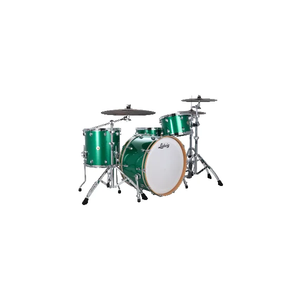 LUDWIG Continental Series Batterie 24"/4pcs Green Sparkle