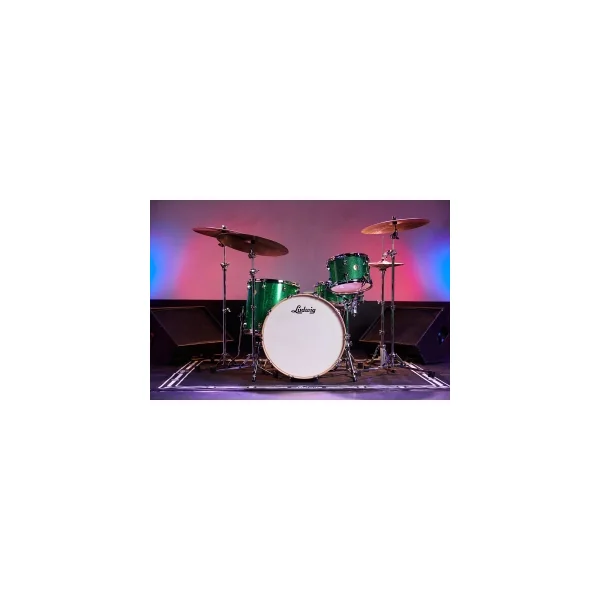 LUDWIG Continental Series Batterie 24"/4pcs Green Sparkle