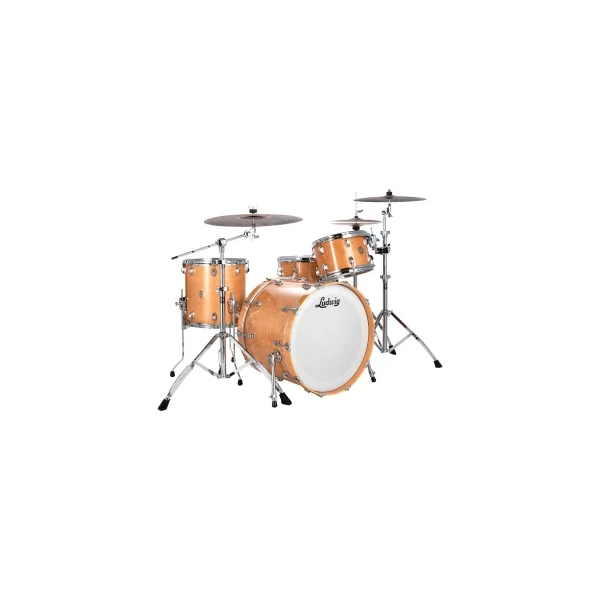 LUDWIG Continental Series Batterie 26"/4pcs Natural Maple