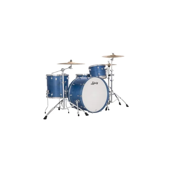 LUDWIG Neusonic Batterie 24"/3pcs Pro Beat Satin Royal Blue