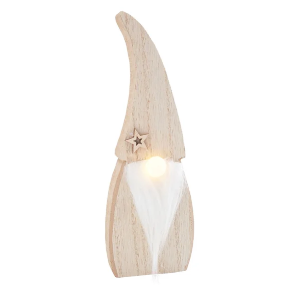 Lutin en bois à nez LED VBS