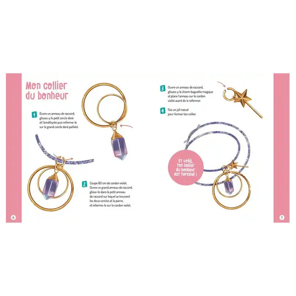 Ma boîte à bijoux - Mes bijoux cristaux magiques
