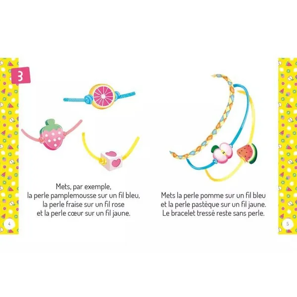 Ma mini accumulation de bracelets fluos - Auzou