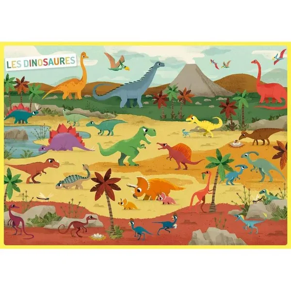 Ma Pochette d'aimants Dinosaures - Auzou