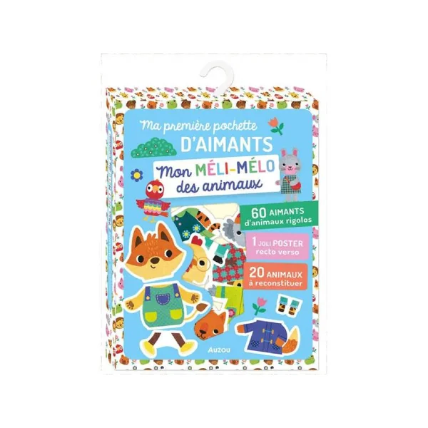 Ma pochette d'aimants - Mon méli-mélo des animaux