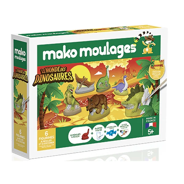 Mako moulages : Le monde des dinosaures