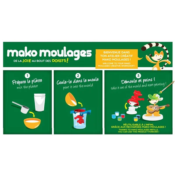 Mako moulages : Le monde des dinosaures