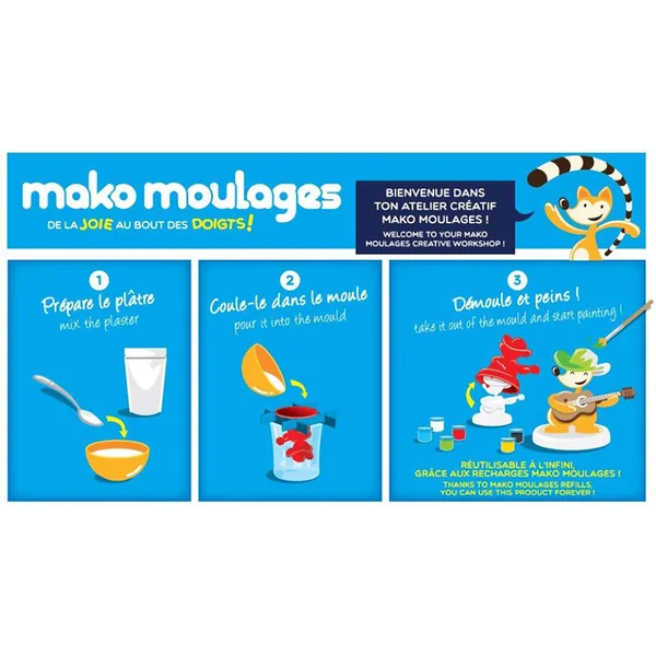 Mako moulages : Tyrannosaure