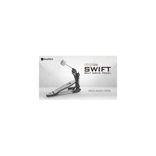 MAPEX PDLSW1 Design Lab Pédale Grosse Caisse Simple Swift Belt Drive