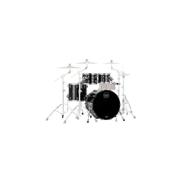 MAPEX Saturn Evolution Batterie 22"/4pcs Piano Black