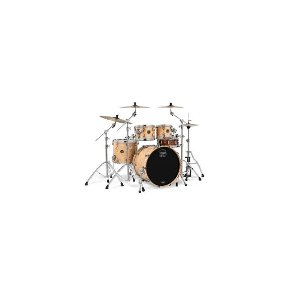 MAPEX Saturn VI Batterie 22"/4pcs Exotic Natural Burl