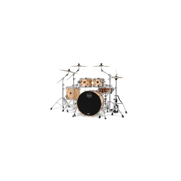 MAPEX Saturn VI Batterie 22"/4pcs Exotic Natural Burl