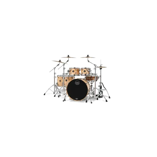MAPEX Saturn VI Batterie 22"/5pcs Exotic Natural Burl